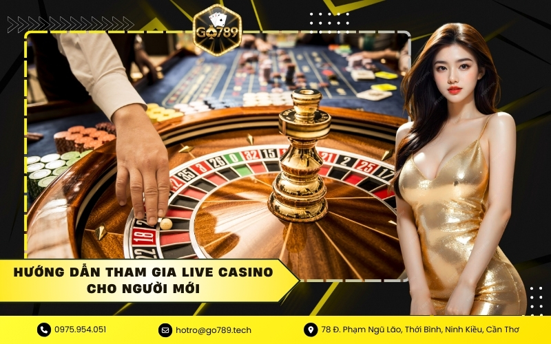 Hướng dẫn tham gia Live Casino cho người mới