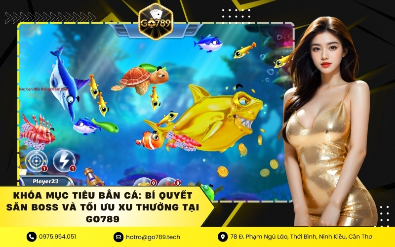 Khóa Mục Tiêu Bắn Cá: Bí Quyết Săn Boss Và Tối Ưu Xu Thưởng Tại GO789
