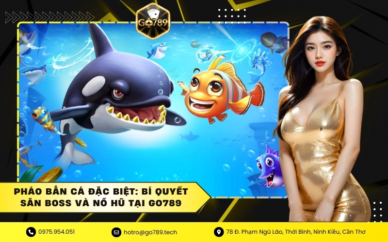 Pháo Bắn Cá Đặc Biệt: Bí Quyết Săn Boss Và Nổ Hũ Tại GO789